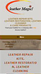 Mobile Screenshot of leathermagic.com